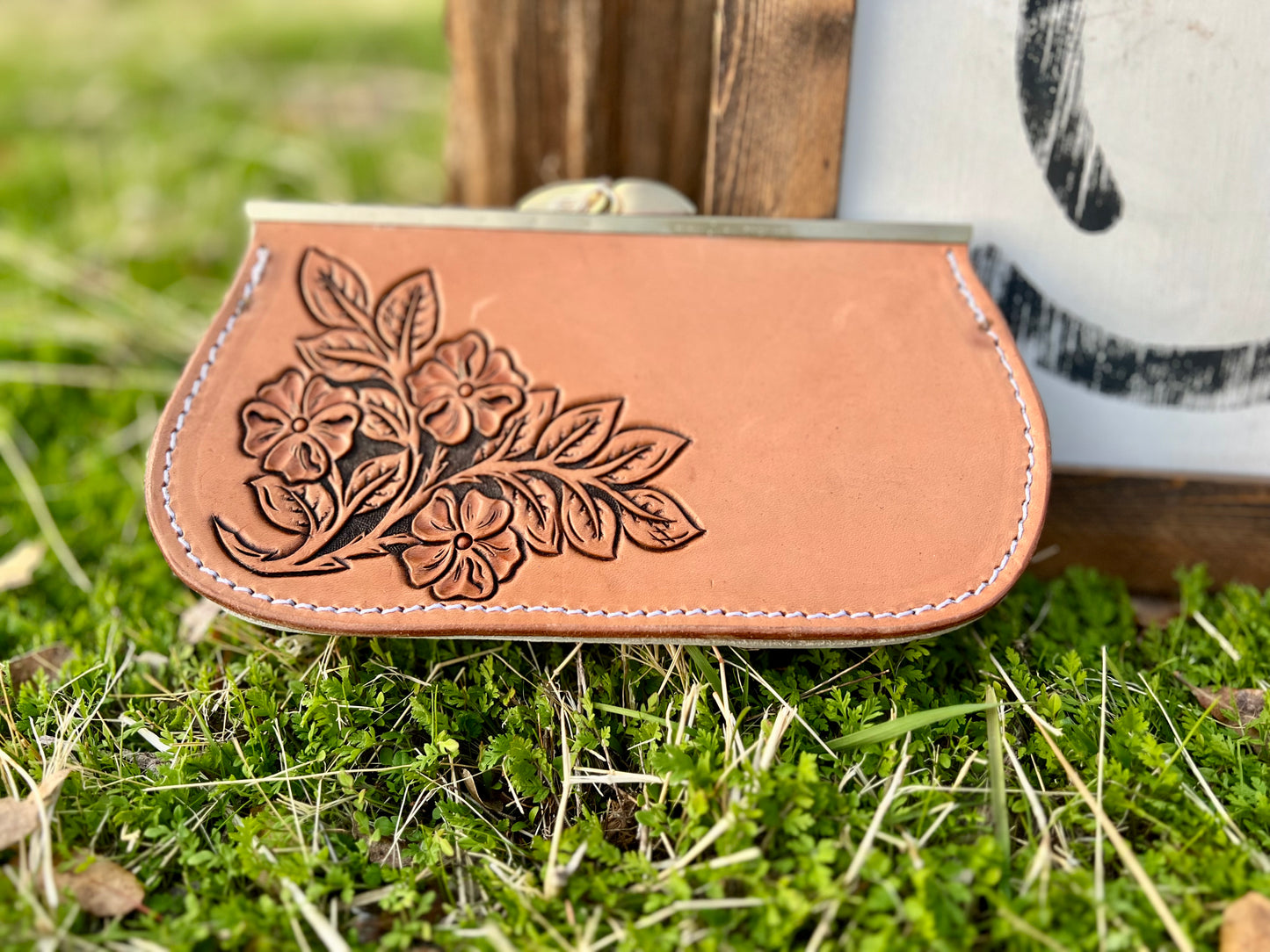 Floral Kiss Top Clutch