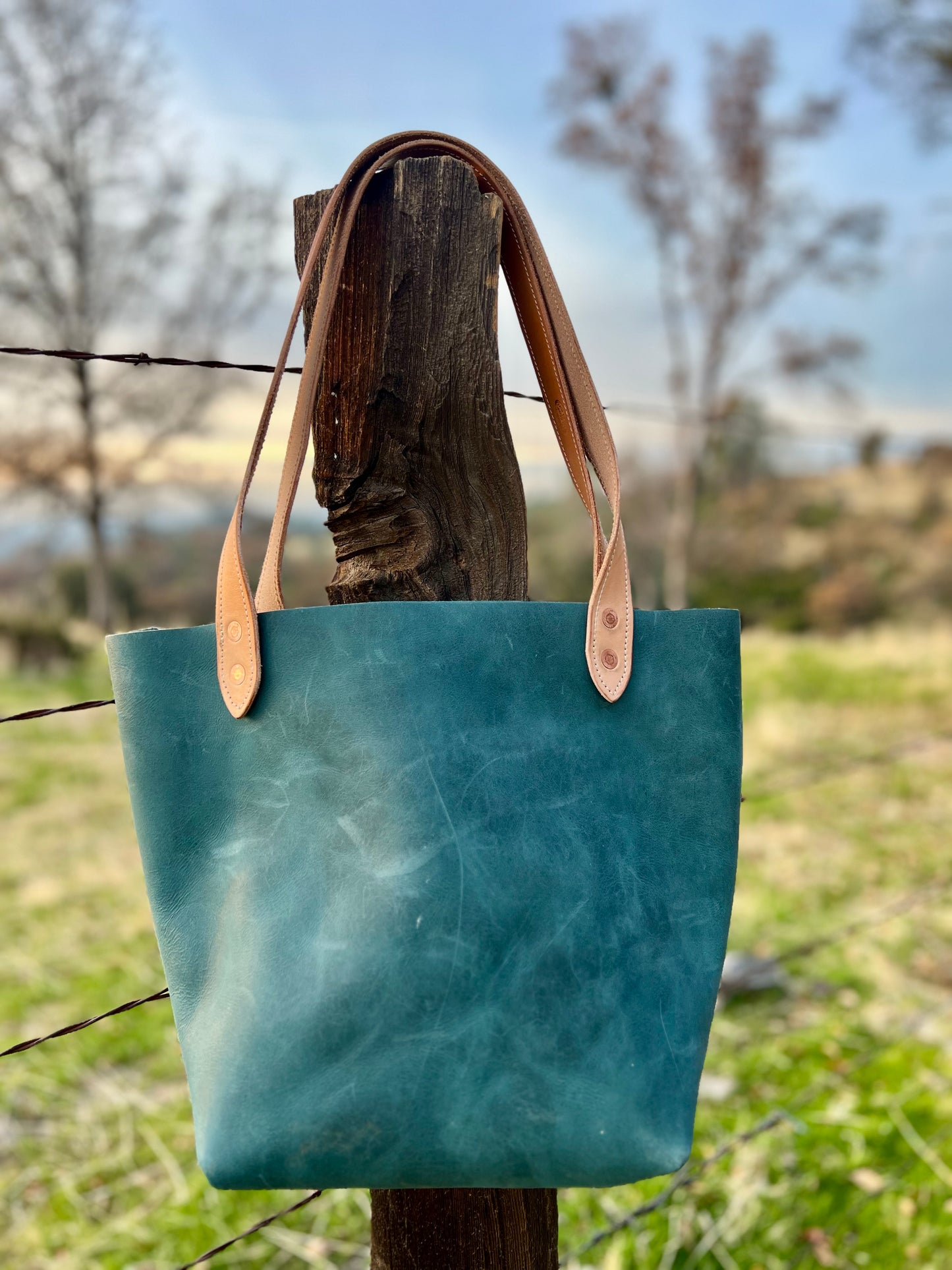 Leather Tote Bag