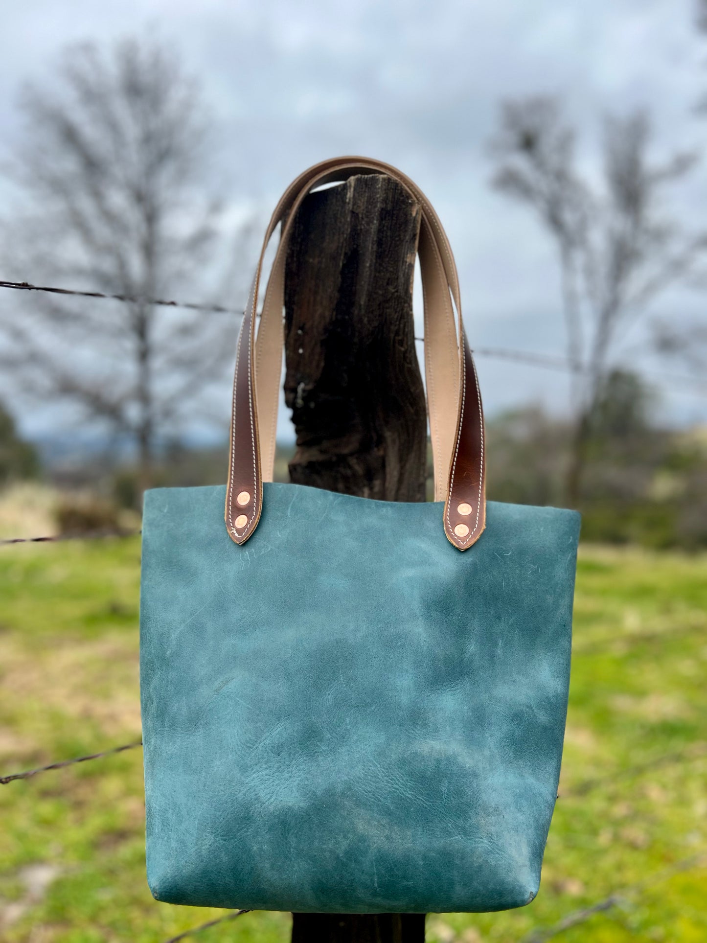 Leather Tote Bag