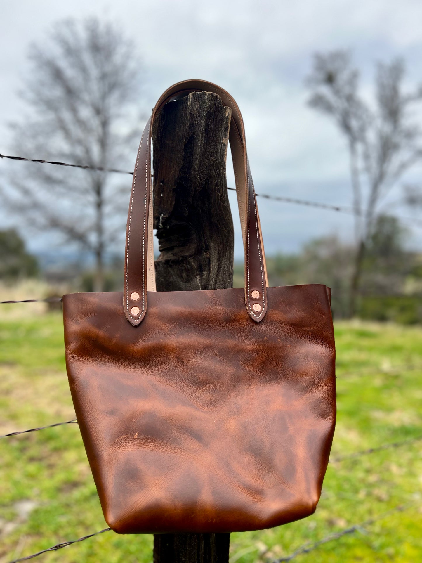 Leather Tote Bag