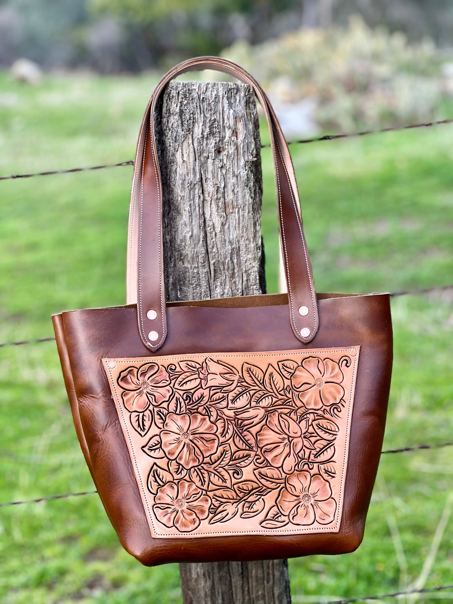 Leather Tote Bag