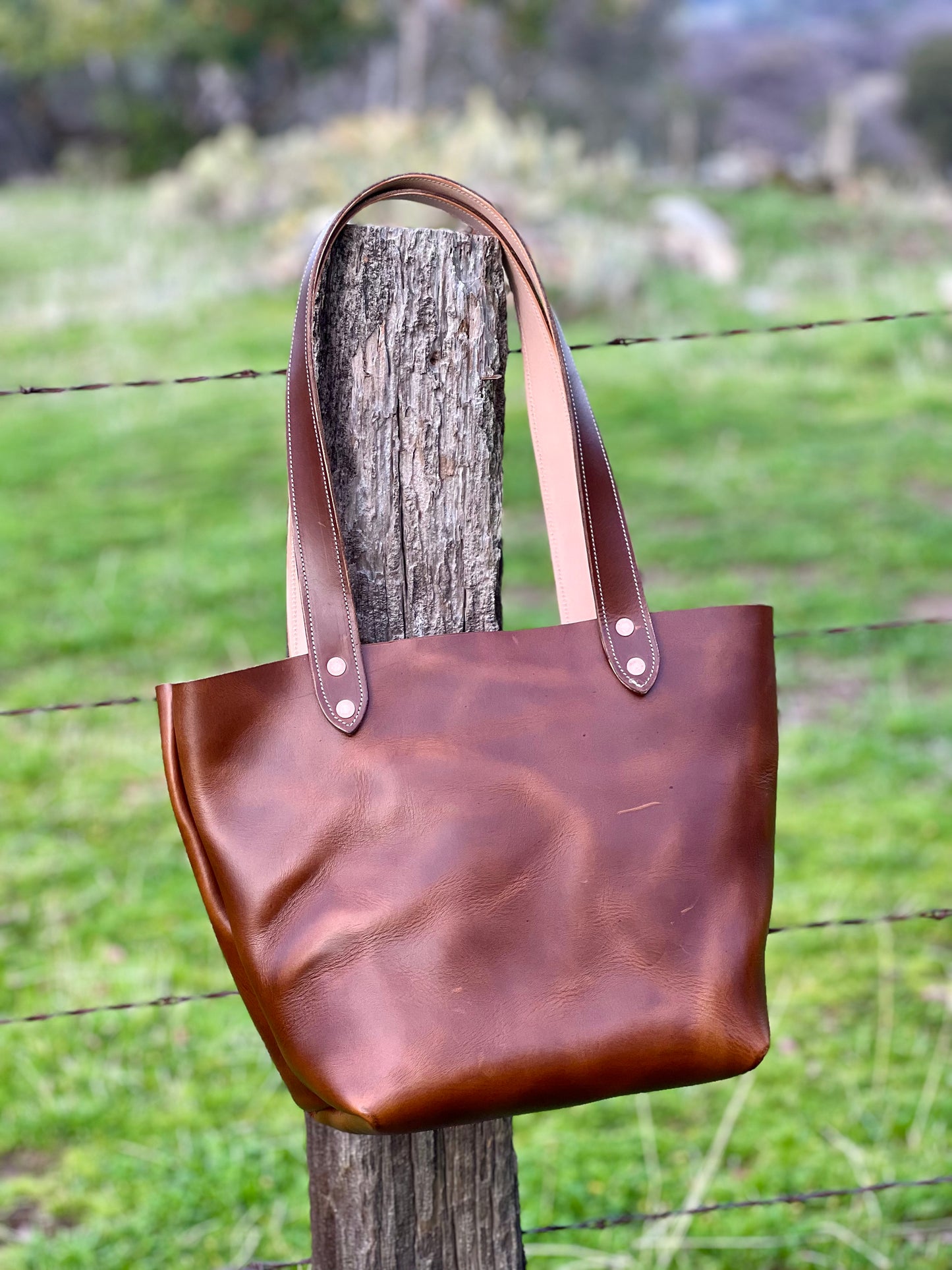 Leather Tote Bag