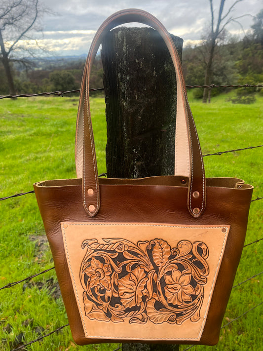 Leather Tote Bag