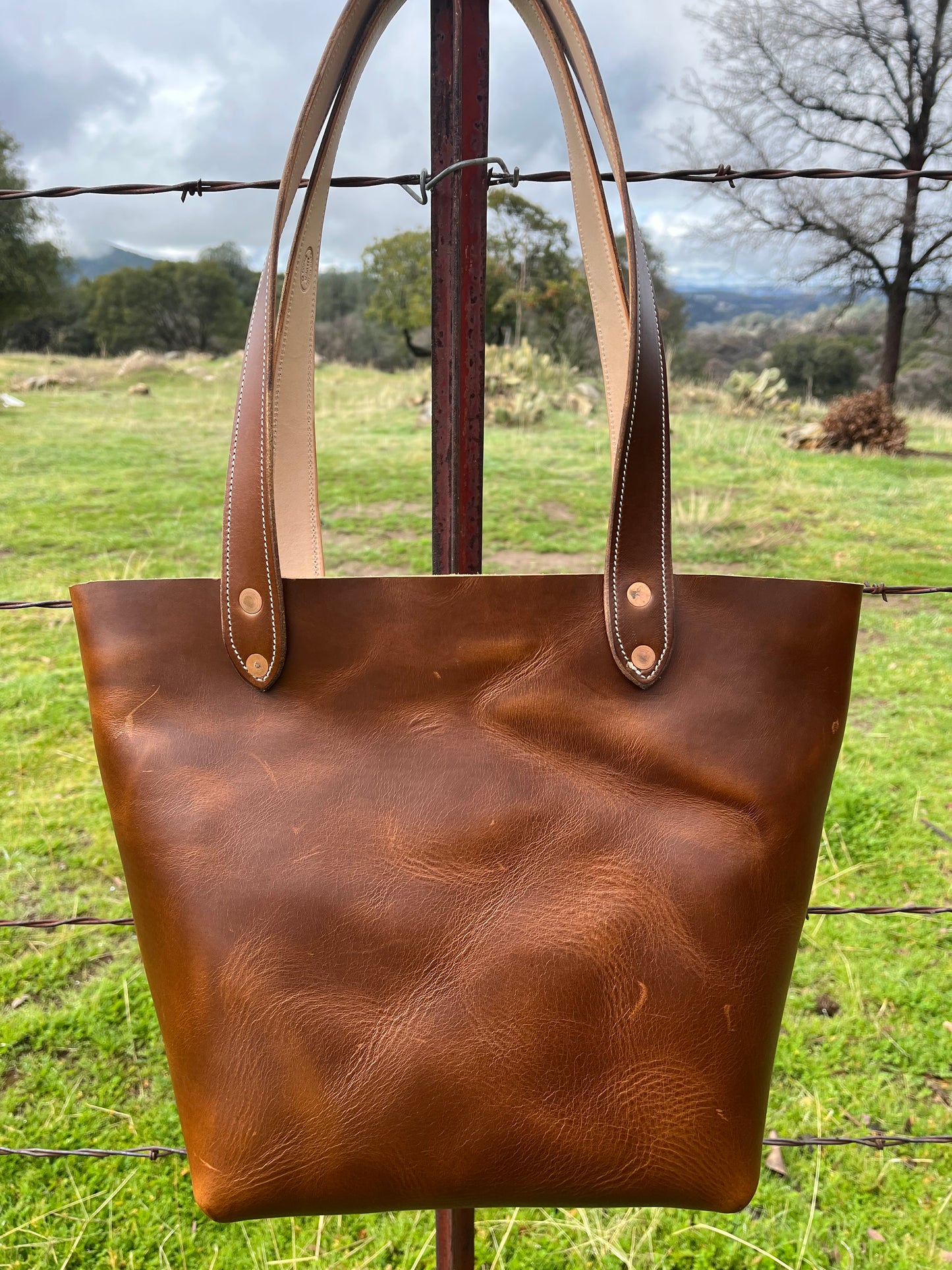 Leather Tote Bag