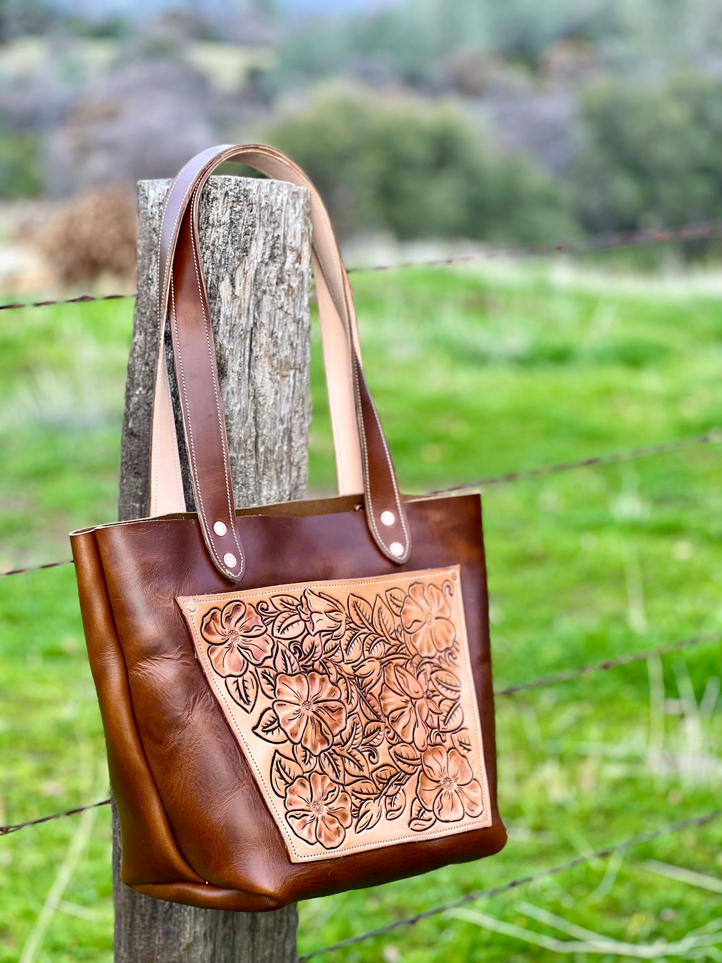 Leather Tote Bag