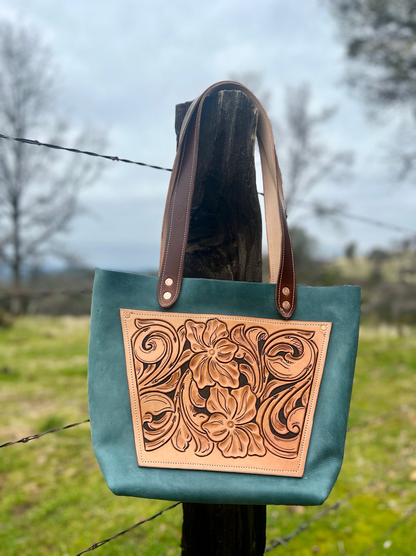 Leather Tote Bag