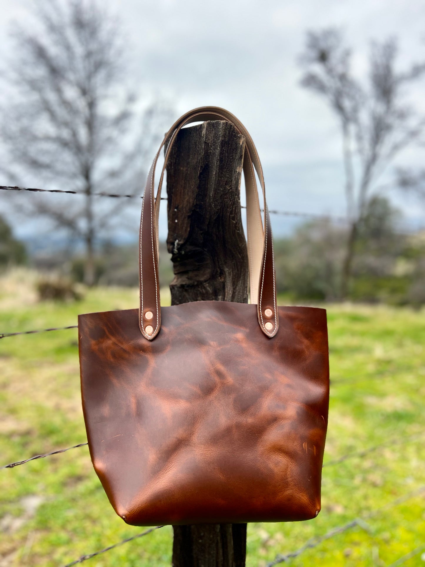 Leather Tote Bag