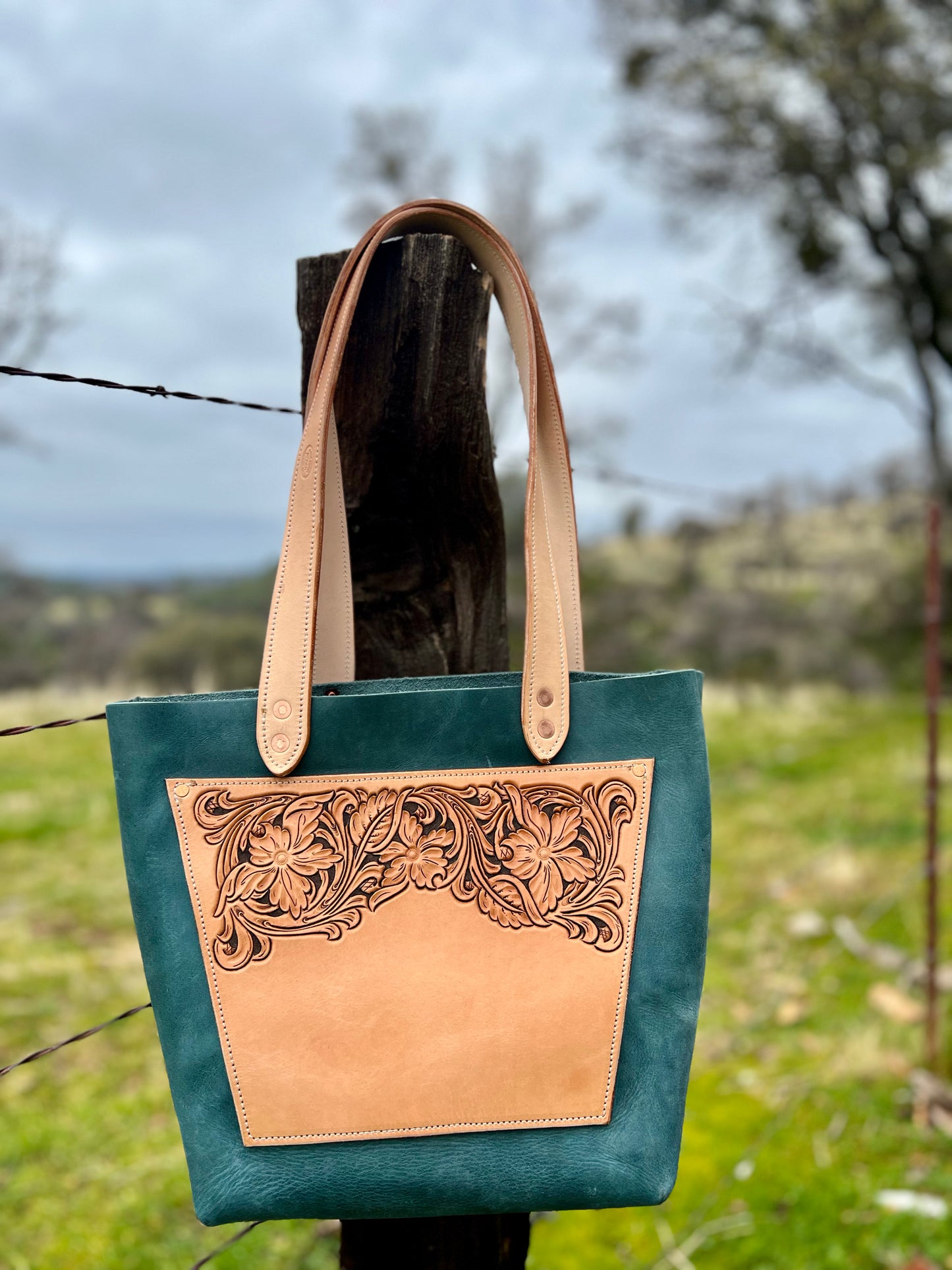 Leather Tote Bag