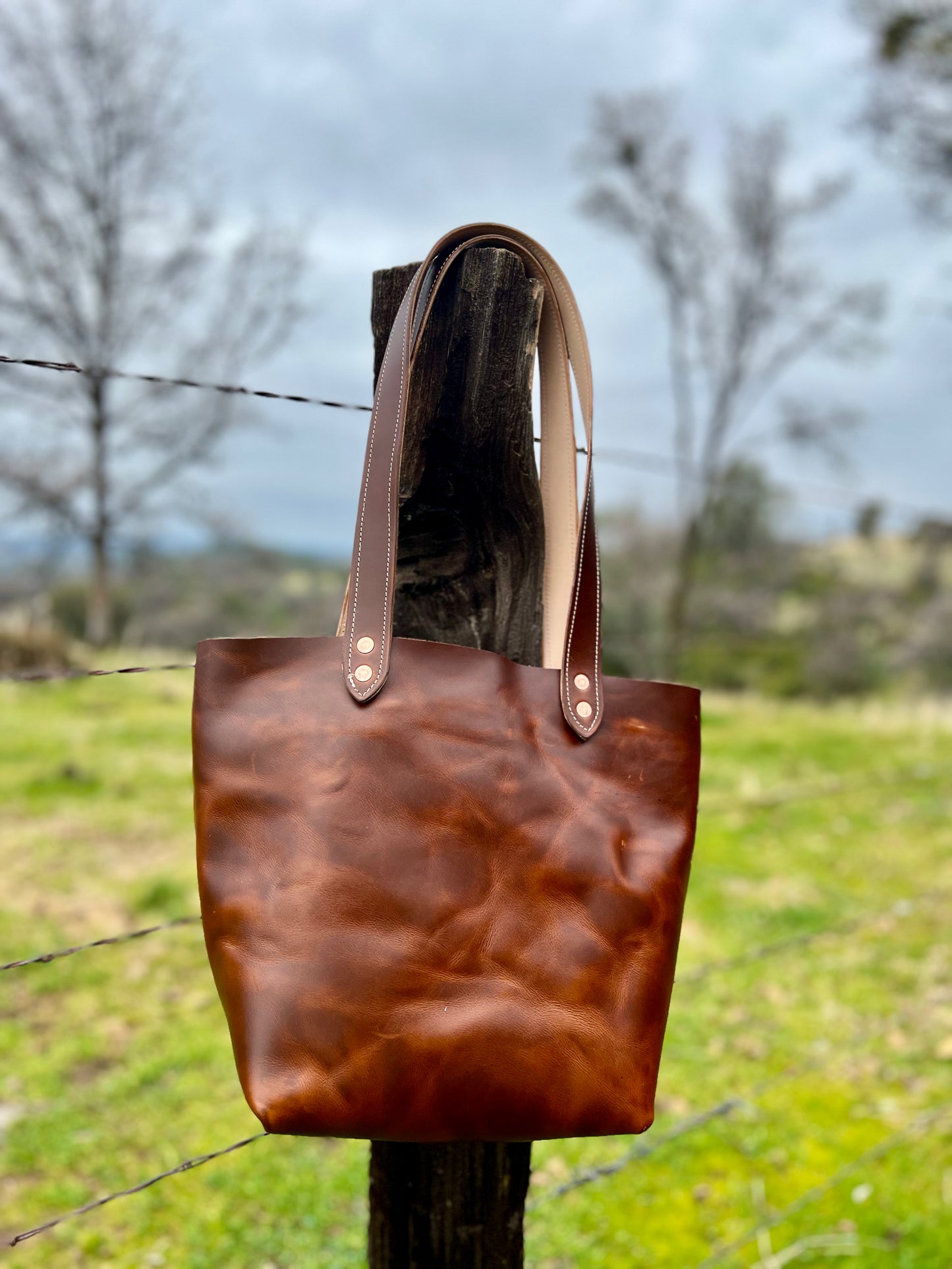 Leather Tote Bag